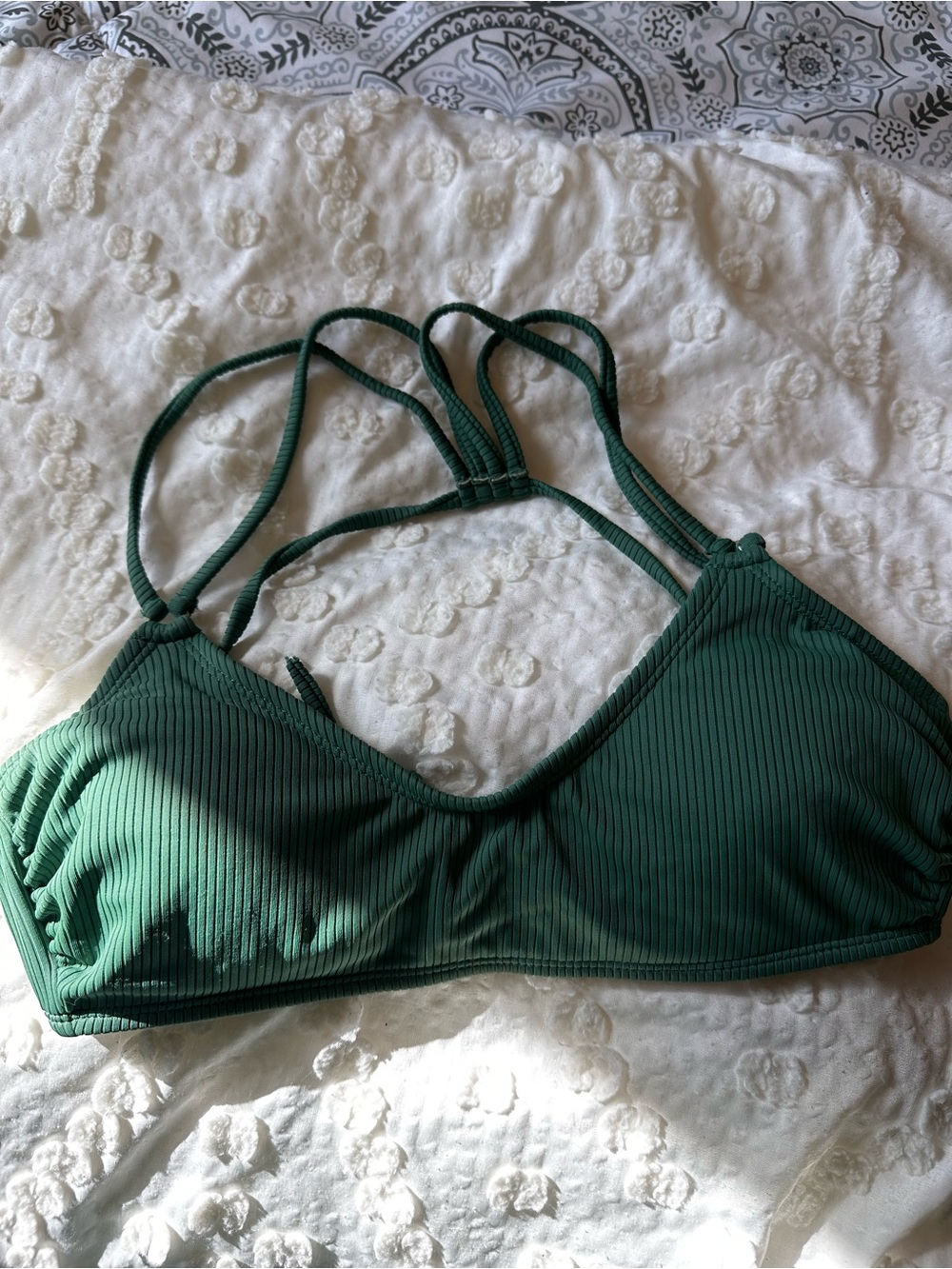 Women’s Xhiliration Ribbed Bikini Top